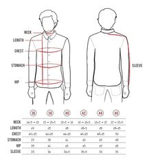 Sizing chart Mens Jacket Pattern, Men Pants Pattern, Queer Style, Sewing Measurements, Shirt Dress Pattern, Mens Measurements, Clothing Guide, Tailored Clothes, Mens Clothing Store