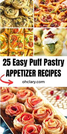 25 easy puff pastry appetizer recipes