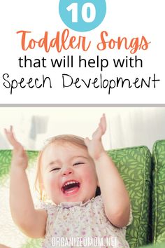 Singing with your toddler teaches skills such as gross and fine motor imitation, following directions, body parts, basic concepts, new vocabulary, etc. Great for language development! Toddler Sign Language, Toddler Speech, Songs For Toddlers, Grandparenting, Baby Learning Activities, Teaching Toddlers