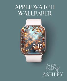 the apple watch wallpaper is on display