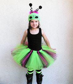 alien Kids Alien Costume, Princess Tutu Costumes, Space Alien Costume, Work Costumes, Alien Princess, Space Halloween, Wow Image, Space Costumes, Alien Party