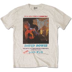 David Bowie Japanese Text Unisex T-Shirt Bowie T Shirt, David Bowie T Shirt, Japanese Text, Japanese Tshirt, High Quality T Shirts, Cool Clothes, Text Design, David Bowie, Band Tees