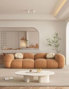 LONDOSA Sofa Flannel Style, Nordic Color, Modern Sofa Designs, Living Room Sofa Design, Apartment Decor Inspiration, Lounge Decor, Living Room Inspo, A Living Room, Dream House Decor