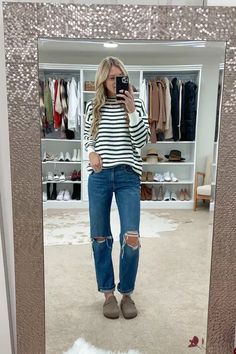 Amazon fashion. Early fall outfit. Jeans. Sweater. Fall outfit. Back to school #LTKstyletip #LTKunder100 #LTKunder50 Sweater Jeans Outfit, Boho Feminine Style, Fall Outfit Jeans, Sweater And Jeans Outfit, Sweater Jeans, Outfit Jeans, Early Fall Outfit, Budget Fashion, Everyday Outfit