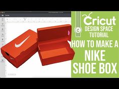 DIY nike shoebox - DIY nike box - DIY shoe box - DIY shoe box ideas - Nike Shoe Box - YouTube Mini Nike Shoe Box Template, Nike Shoe Box Template, Diy Shoe Box Ideas, Shoe Box Ideas, Diy Shoe Box, Tumbler Cricut, Box Templates Printable Free, Sneaker Party