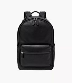 This LiteHide™ leather backpack features 1 back padded laptop zip compartment, 1 front zip pocket, 1 top zip pocket and 1 back luggage strap with 1 top handle and 2 backpack straps. Luggage Strap, Leather Products, Backpack Straps, Black Hardware, Leather Working, High Quality Leather, Smartwatch, Leather Backpack, Top Handle