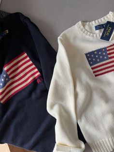 Ralph Lauren Aesthetic, Ralph Laurent, Usa Sweater, Looks Pinterest, Preppy Sweater, Skandinavian Fashion, Ralph Lauren Outfits