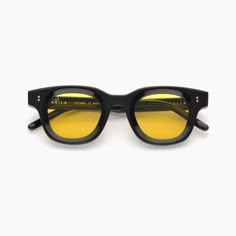 Apollo Barrel Hinges, Prescription Eyewear, Eyewear Brand, Unisex Sunglasses, Eco Conscious, Mode Inspiration, Prescription Lenses, Silver Hardware, Black N Yellow