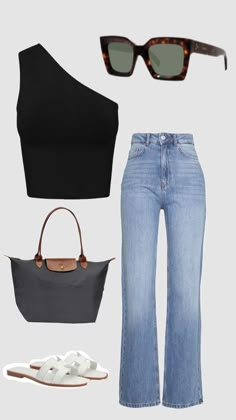 Jeans Claro, Cute Preppy Outfits, Casual Chic Outfit, Fall Fashion Outfits, Outfits Casuales