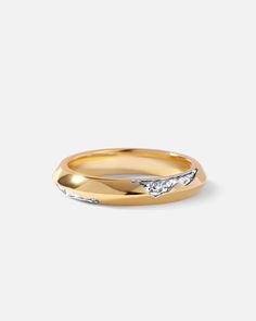 The rectangular stacker ring is irregularly eroded, leaving cracks on the top of the surface, creating an avant-garde look with two-tone geometric pattern. Rings Thick Band, Unisex Rings, Couple Band, Wide Band Ring, Night Style, Wide Band Rings, Unisex Ring, Stackable Ring, Silver Crystal