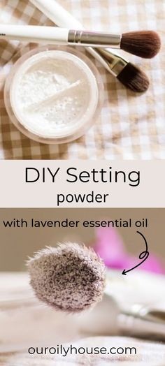 This DIY setting powder can help your makeup stay on longer, prevent foundation from rubbing off and reduce shine. Making your own setting powder is easy, cost-effective, and made with natural ingredients. Diy Setting Powder, Diy Makeup Recipe, Hair Recipes, Make Your Own Makeup, Makeup Recipes, Homemade Makeup, Beauty Formulas, Natural Beauty Care, Homemade Stuff