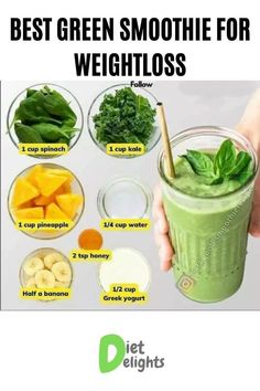 Best Green Smoothie, High Calorie, Smoothie Challenge, The Smoothie Diet