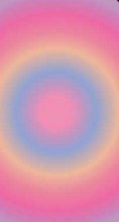 an abstract circular design in pink and blue