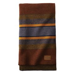 Pendleton Yakima Camp High Ridge Wool Blanket, Twin Camp Blanket, Striped Throw Blanket, Pendleton Blanket, Pendleton Woolen Mills, Queen Blanket, Twin Blanket, Striped Throw, Camping Blanket, Woven Blanket