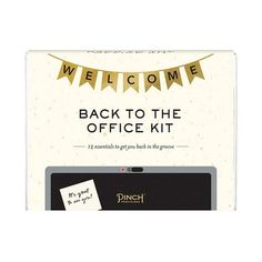 the back to the office kit is shown