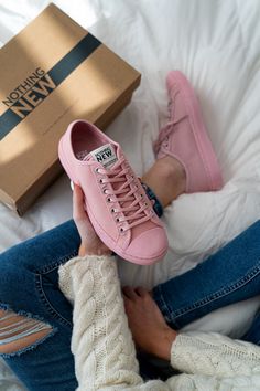 Pink Sneakers Available in Both Low Tops and High Tops #sustainabledesign #sustainablefashion #ecofriendly #pinkshoes #pink Pink Sneakers Outfit, Style Année 80, Pink Sneakers, Luxury Sneakers, Puma Platform Sneakers, Adidas Gazelle Sneaker, Pink Shoes, Stylish Sneakers, Athletic Sneakers