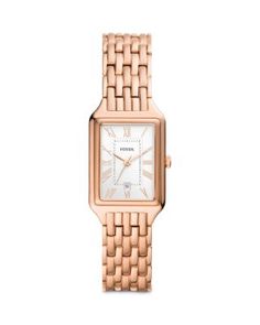 Fossil Raquel Watch, 23mm Timeless Rose Gold Watch With Skeleton Dial, Elegant Rose Gold Watch With Metal Dial, Fossil Raquel Watch, Fossil Lyla Watch, Fossil Watches Women, Classic Leather, White Rose Gold, Fossil, Womens Watches