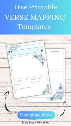 the free printable verse map templates are perfect for kids and adults to use