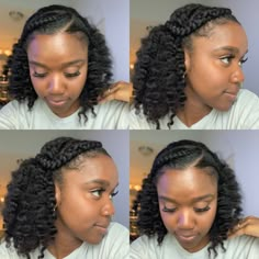 Fancy Black Hairstyles, Long Natural Hairstyles For Black Women, Bob Hairstyles For Black Women, Cabello Afro Natural, Natural Hair Stylists, Protective Hairstyles For Natural Hair, Quick Natural Hair Styles, Hair Twist Styles, Natural Curls Hairstyles