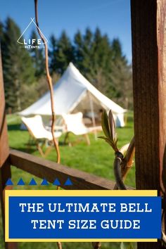 how to determine the size of bell tent to get Bell Tent Camping, Yurt Tent, Canvas Bell Tent, Canvas Learning, Comparison Chart, Answering Questions, Bell Tent, Size Comparison, How Many People