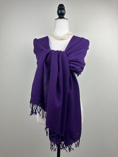 This is a light weight all season wool shawl. This versatile shawl can be used to dress up an outfit for a special evening, as wedding favors, travel wrap or as a neck scarf in the winter. Easy to carry anywhere, perfect for when you need it at a restaurant or at the office in air conditioning or a cool summer evening. Effortlessly give a dress a new look by simply adding this shawl. A must have when you travel! Measures 26"Wide x 74"Long COLOR MATCHING/ACURACY The color is very close however is Solid Color Shawl Wrap For Winter, Solid Color Winter Shawl Wrap, Solid Color Winter Shawl, Solid Color Pashmina Shawl For Winter, Solid Pashmina Shawl For Winter, Pashmina Shawl For Winter, Fall Solid Color Pashmina Shawl, Solid Fall Pashmina Shawl, Solid Color Pashmina Shawl For Fall