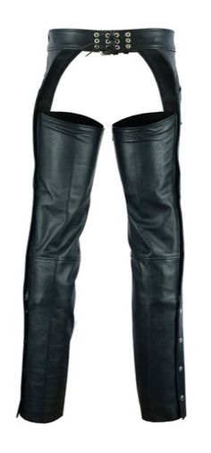 The Rally Jean Pocket style Unisex Leather Chaps are perfect for motorcycle riding in milder weather. They have a nylon liner down to the knee. Soft cowhide riding chaps with a belt closure with a lace waist adjustment in the back. Zipper runs down the outer leg from hip to just below knee, snaps run rest of leg length. They are available for purchase in our shop in Smyrna, TN, just outside of Nashville. Price Includes Length and belt adjustment if needed. Adjustments are provided for your uniqu Assless Chaps Outfit, Jean Chaps, Black Chaps, Goth Cowboy, Cowboy Chaps, Waist Adjustment, Riding Chaps, Leather Chaps, Cowboy Gear