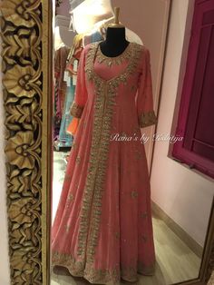 Kurti Skirt, Cutdana Embroidery, Reception Outfit, Designer Bridal Lehenga, Pink Embroidery, Indian Wedding Outfits, Organza Saree, Georgette Fabric, Pink Colour