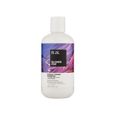 A purple toning, blonde-enhancing shampoo that instantly neutralizes brass. Moisture-rich formula boosts vibrancy, softness and shine.Instantly neutralize brass, soften strands, moisturize, and add shine with this blonde-enhancing shampoo. Treat blonde and highlighted hair to the ultimate balance between color-toning pigments and essential moisture for 7x reduced brassiness* and a brighter, more vibrant look. Boosted with violet pigment, purple rice, and moisture-rich squalane to restore essential moisture, brilliance, and shine. Purple Rice, Blow Dryer Diffuser, Root Concealer, Hair Appliances, Highlighted Hair, Hot Rollers Hair, Eye Skin Care, Hair Shears, Travel Hairstyles