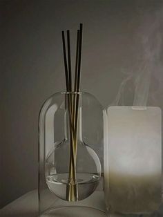 transparente  Collar  Vidrio   Embellished Essential Oils Organization, Reed Diffuser Bottle, Diffuser Sticks, Essential Oil Storage, Hari Valentine, Oil Storage, Aromatherapy Diffuser