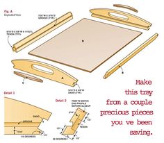 the instructions for making a wooden cutting board