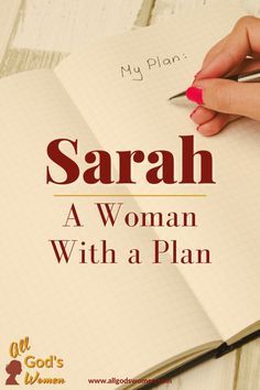 a woman with a pen is writing on a notebook that says,'my plan - my plan - a woman with a plan '