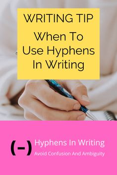 a person writing on a piece of paper with the words, writing tips when to use h