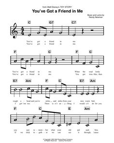 you've got a friend in me sheet music