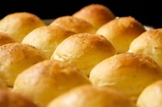 rolls are sitting on a baking sheet and ready to be baked