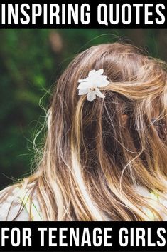 a woman with long hair and a flower in her hair