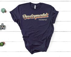 Colorful Developmental Therapy Shirt, DT Assistant Tshirt, Play is Life Changing Developmental Therapy Shirt - Unisex T Shirt, Women Racerback Tank, Long Sleeve T-Shirt Tees Tshirt Sweatshirt Sweater Hoodie Gift For Men Women Boys Girls Well, let's say goodbye to all this boring apparel... The GodBlessThisDesign team creates custom clothes with great designs to suit all tastes. Our unique and blessed designs are a blast fit for every occasion and always a perfect fit... We combine our beautiful Physical Therapy Shirts, Occupational Therapy Shirts, Therapy Gift, Occupational Therapist, Special Education Teacher, Awareness Shirt, Occupational Therapy, T Shirt Women, Gift For Men