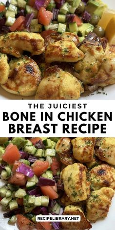 Try this best oven grilled chicken breast recipe for the juiciest, most tender chunks of bone-in, skinless chicken! Perfectly seasoned and cooked to perfection, this easy recipe is packed with flavor and will become your go-to for weeknight dinners or weekend feasts. Oven Grilled Chicken Breast, Grilled Chicken Breast Recipes, Broiled Chicken, Spicy Seasoning