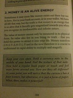 an open book with instructions on how to make money