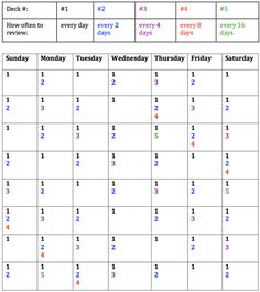 the printable calendar for monday and friday