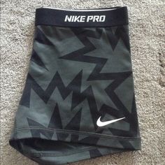 Nike pro spandex Rare "kappow" print Nike pros size large worn and tried on for about 3hours and I don't wear them anymore offers and trades welcome Nike Shorts Nike Spandex, Nike Pro Spandex, Nike Free Runners, Sportswear Outfits, Nike Pro Shorts, Discount Nikes