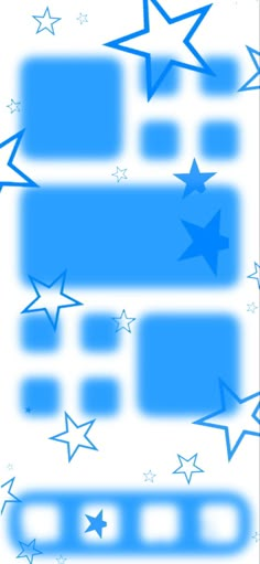 blue stars on white background with space for text