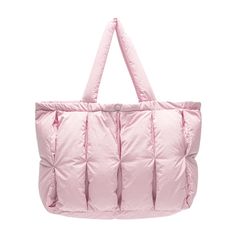 PRICES MAY VARY. Puffer Bag Material： Made Of High Quality Nylon,With Soft And Comfortable Touch. Puffer Tote Bag Capacity：14.5" X 5.1" X11.8"(L X W X H) . Multiple Uses：Simple Yet Elegant, Can Be Used As A Hobo Bag / Tote Bag . Occasions: Fit In Any Occasion, Such As Dating, Evening Out, Traveling, Vacation Etc. After Sales：If Have Any Problems With The Purchase, Please Feel Free To Contact Us. Simple Yet Elegant, Can Be Used As A Hobo Bag / Tote Bag Puffer Pink Bag, Puffer Tote Bag, Puffer Bag, Luxury Quilts, Quilted Handbags, Bag For Women, Hobo Bag, Puffer, Feel Free