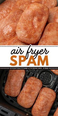 Looking for easy air fryer dishes? This air fryer spam recipe is a great, simple family meal! Say goodbye to soggy or unevenly cooked slices and get perfect air fried spam every time with this one easy trick! Spam Bacon Recipes, Air Fry Spam, Air Fried Spam, Spam In Air Fryer, Air Fryer Spam Recipes, Spam Airfryer, Air Fryer Spam, Dorm Recipes