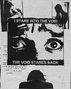 an advertisement for the vod stars back album, with black and white images on it