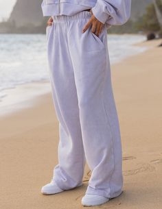 Flow through your day in our wide leg sweatpants, where comfort meets intention. The generous, oversized cut and premium 100% cotton fabric create an effortless drape that flatters every movement. These pants blend loungewear luxury with everyday versatility, perfect for both peaceful moments at home and casual outings.   "I press on toward the goal to win the prize for which God has called me heavenward in Christ Jesus." -Philippians 3:14   Size:  Model is 5'8" and wearing a size Small. Fit:  Oversized, Unisex Fit  Color: Baby Lavender Composition: 100% Cotton Features:  Garment Dyed, Super Soft, Hidden Drawcord Elevated Faith, Peaceful Moments, Wide Leg Sweatpants, Loungewear Luxury, The Love Of God, Love Of God, Christian Apparel, Christian Clothing, The Message