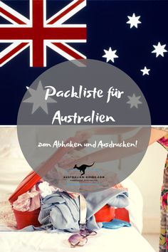 an australian flag with the words rachliste fur australen