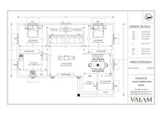 the floor plan for an office building