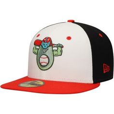 Gear up for the Copa de la Diversin in style with this Down East Wood Ducks 59FIFTY hat. This New Era cap features bold embroidered graphics, multi-color design and contrast undervisor to help celebrate Hispanic communities across the Minor League map. Cheer on the Down East Wood Ducks as they transform into the Avocados Luchadores de Down East for their "Fun Night" with this unique cap. Flat bill with ability to curve Structured fit Officially licensed Brand: New Era Imported Six panels with ey White Fitted Sports Hat, Men Home Decor, Baby Gear Essentials, 59fifty Hats, Wood Ducks, Sam Edelman Shoes, New Era Cap, Beauty Services, Fragrance Gift Set