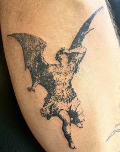 Alt Arm Tattoos, Paradise Lost Tattoo, Rennaissance Art Tattoos, Xavier Wulf Tattoo, Big Tattoo Pieces, Bg3 Tattoo Ideas, Grunge Tattoo Men, Sigil Tattoo Men, Big Arm Tattoos