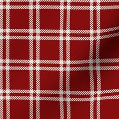 a red and white checkered fabric